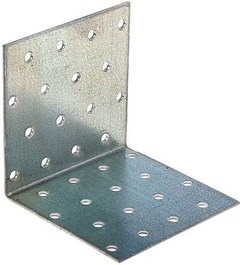 Крепежный уголок равносторонний, оцинк. 60*60*200